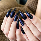 Press-On Nails Stiletto High-Gloss Peel-And-Stick