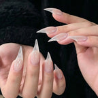 Press-On Nails Stiletto High-Gloss Peel-And-Stick