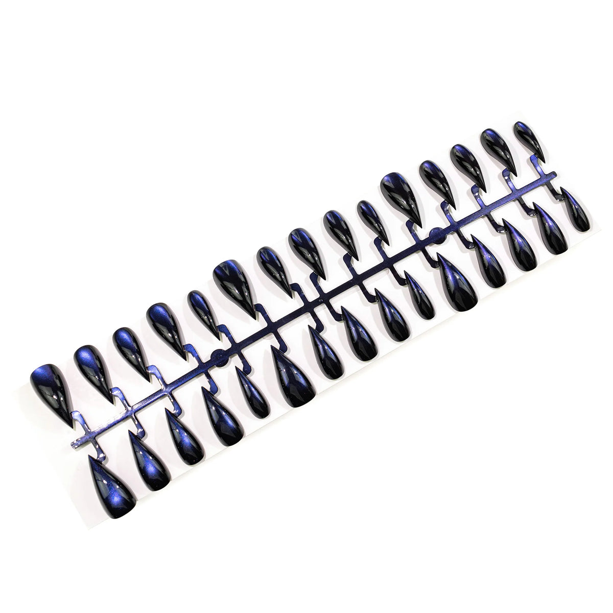 Press-On Nails Stiletto High-Gloss Peel-And-Stick