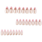 Press-On Nails Stiletto High Gloss Translucent