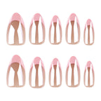 Press-On Nails Stiletto High Gloss Translucent