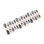 Press-On Nails Stiletto Intricate Designs Full Kit