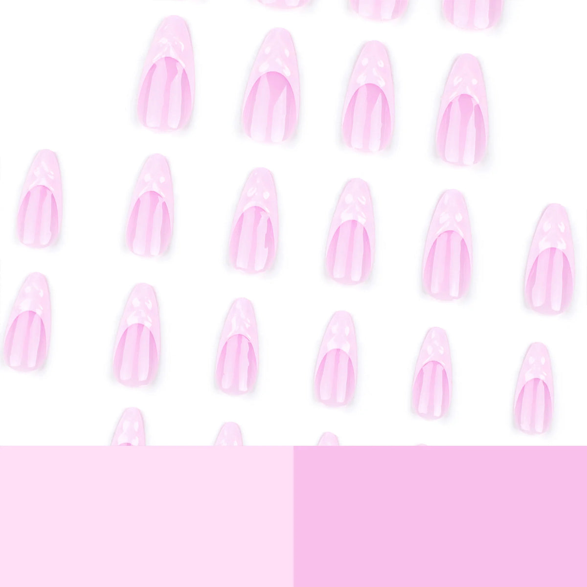 Press-On Nails Stiletto Lace Lightweight Acrylic