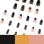 Press-On Nails Stiletto Leopard Print Easy Application