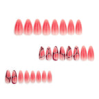 Press-On Nails Stiletto Ombre Easy Application