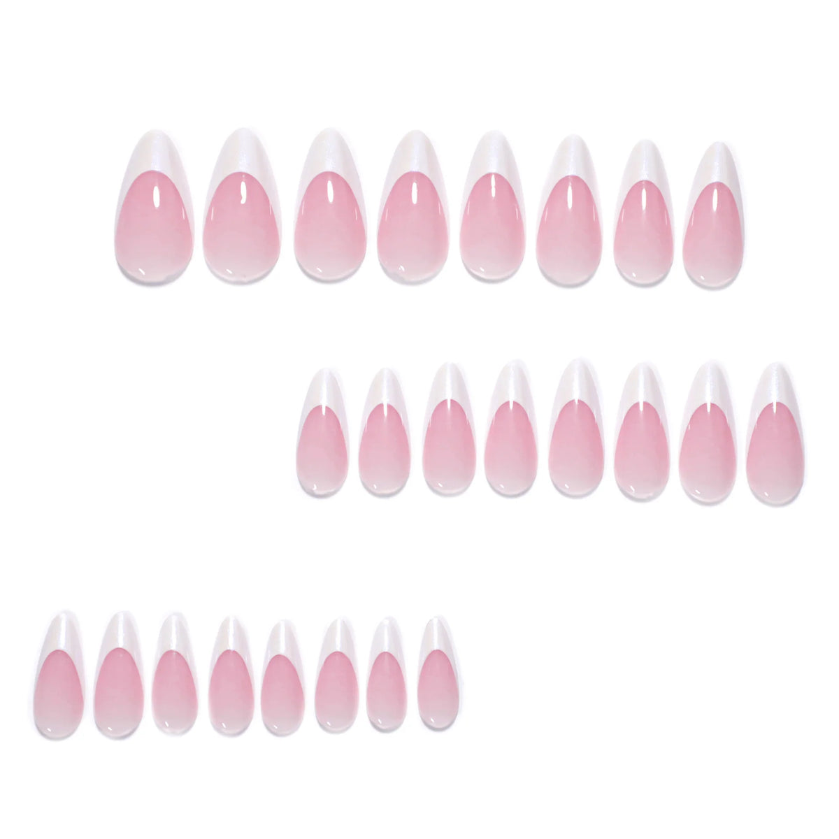 Press-On Nails Stiletto Ombre Gradient Durable & Flexible