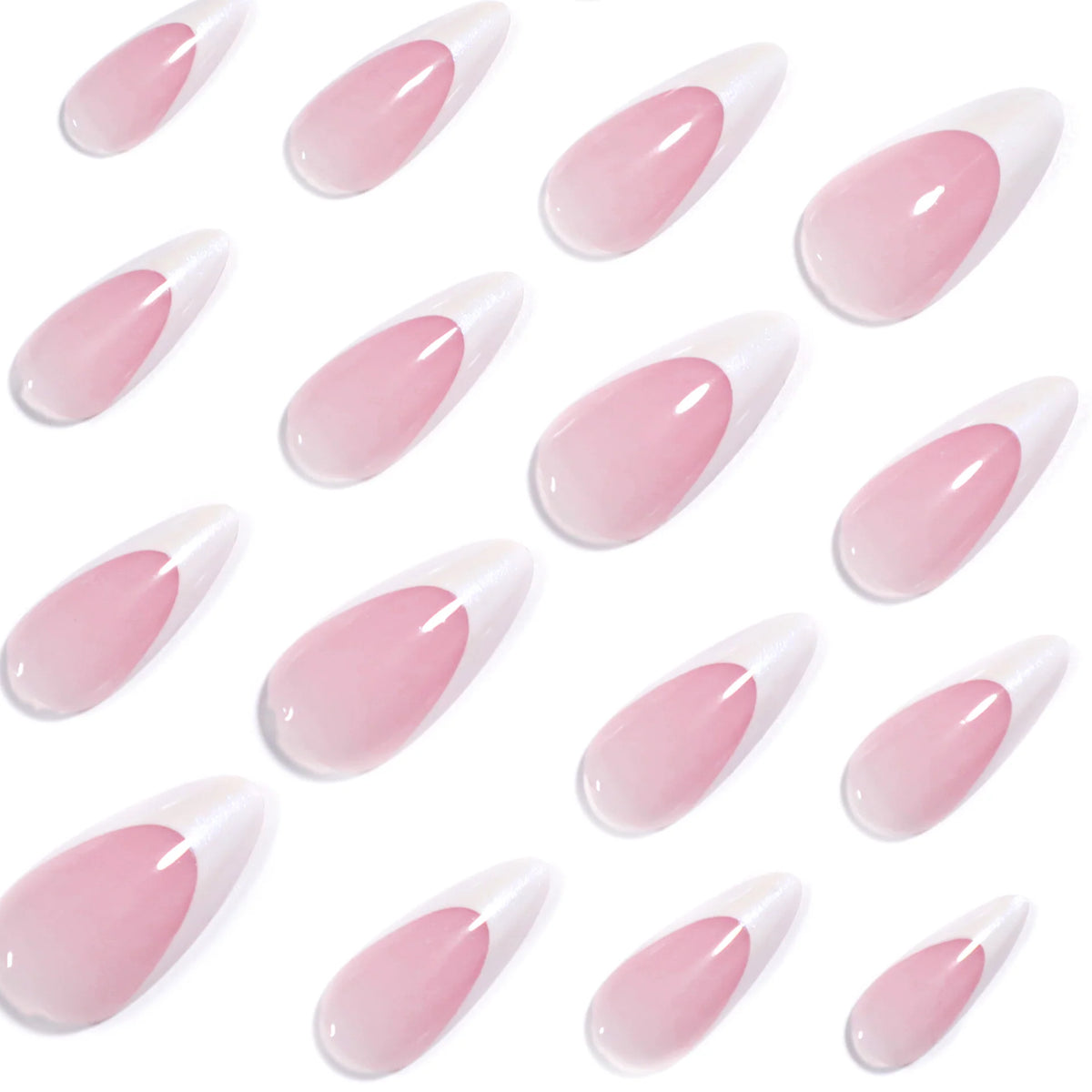 Press-On Nails Stiletto Ombre Gradient Durable & Flexible