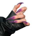 Press-On Nails Stiletto Ombre Long-Lasting