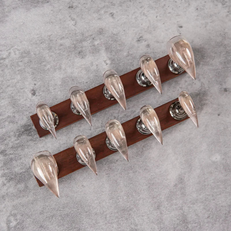 Press-On Nails Stiletto Peel-And-Stick High-Gloss