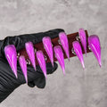 Press-On Nails Stiletto Pointed Glue-Free Comfort Fit