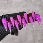 Press-On Nails Stiletto Pointed Glue-Free Comfort Fit