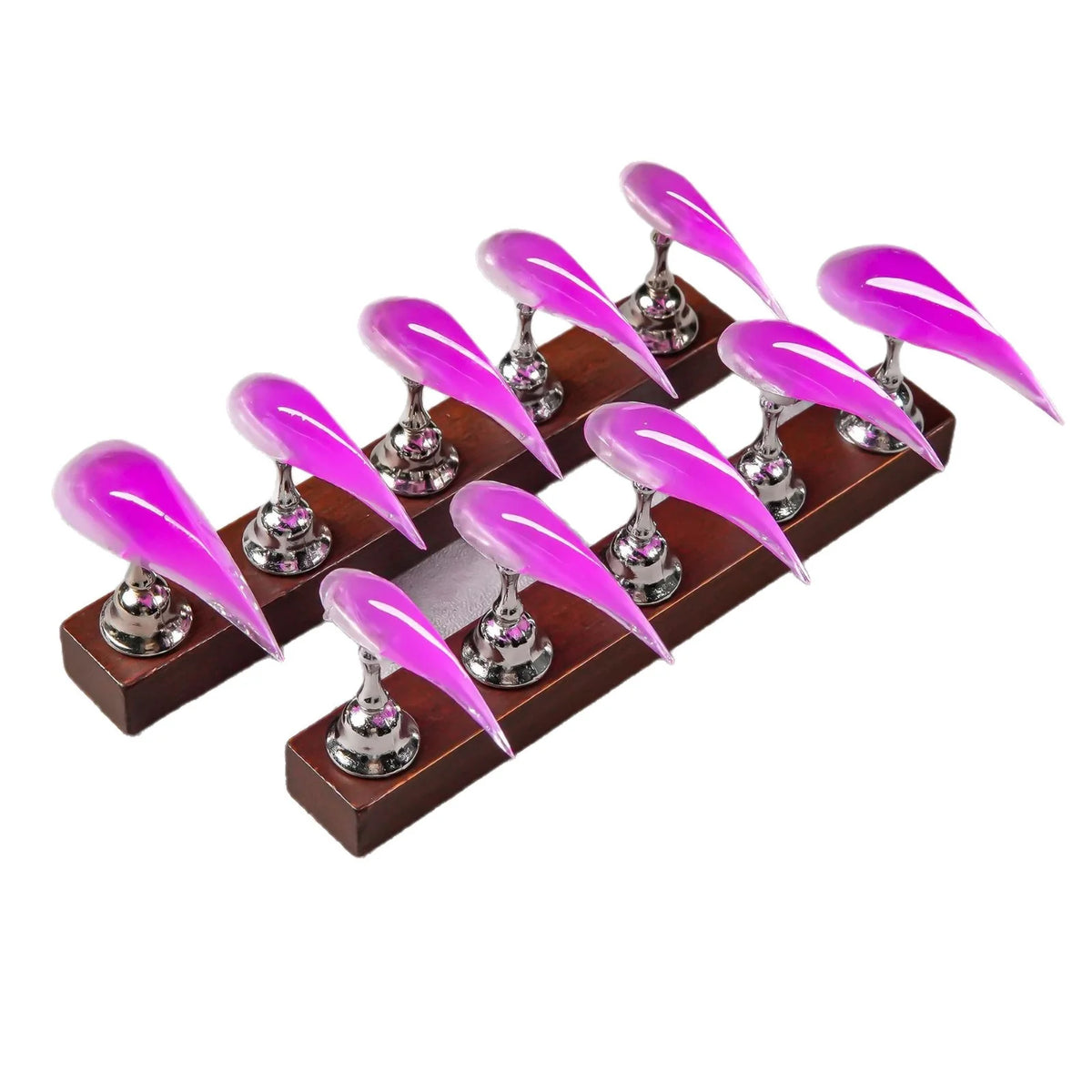 Press-On Nails Stiletto Pointed Glue-Free Comfort Fit