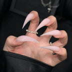 Press-On Nails Stiletto Pre-Glued Comfortable Fit