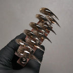 Press-On Nails Stiletto Shape & Glitter Finish Adhesive Included