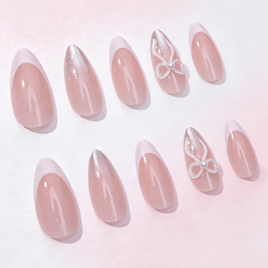 Press-On Nails Stiletto Shape Long-Lasting Easy Apply & Remove