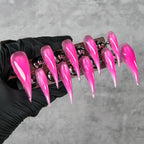 Press-On Nails Stiletto Shape Reusable & Easy Application