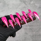 Press-On Nails Stiletto Shape Reusable & Easy Application