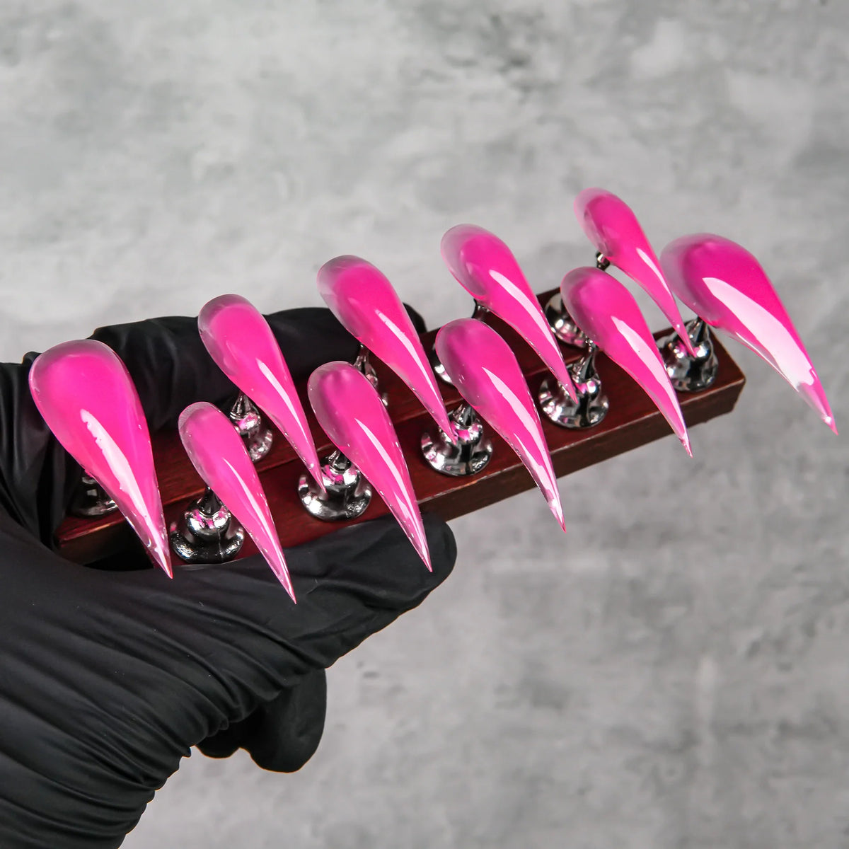 Press-On Nails Stiletto Shape Reusable & Easy Application