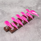 Press-On Nails Stiletto Shape Reusable & Easy Application