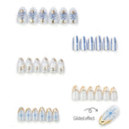 Press-On Nails Winter Designs Easy Application & Comfortable Fit