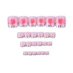 Press-On Toe Nails Floral Design No Glue