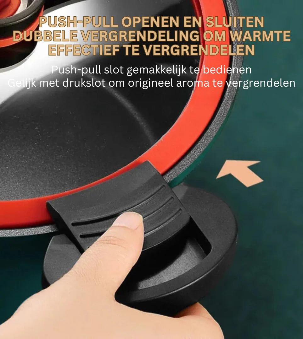 Pressure Cooker 3.5L Non-Stick Even Heating