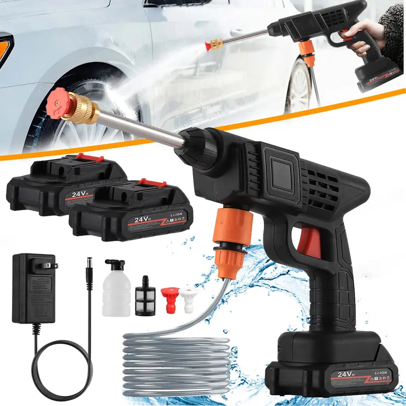 Pressure Washer Cordless 380 PSI Dual Batteries