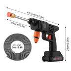 Pressure Washer Cordless 380 PSI Self-Priming