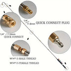 Pressure Washer Extension Kit Stainless Steel 24-Foot Reach