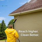 Pressure Washer Extension Kit Stainless Steel 24-Foot Reach