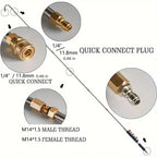 Pressure Washer Wand Set 4000 PSI Brass & Stainless