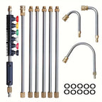 Pressure Washer Wand Set 4000 PSI Brass & Stainless