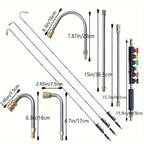 Pressure Washer Wand Set 4000 PSI Brass & Stainless