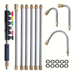 Pressure Washer Wand Telescoping 10 Ft High-Pressure Aluminum