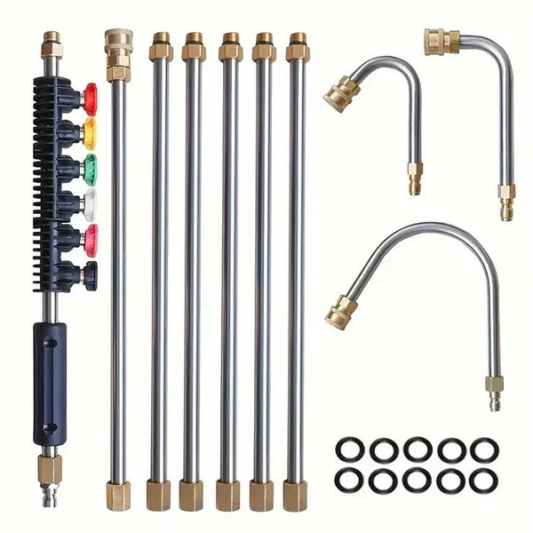 Pressure Washer Wand Telescoping Aluminum 4000 PSI