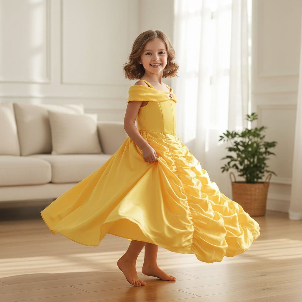 Princess Ball Gown Tulle Skirt & Lace Bodice