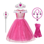 Princess Costume Complete Set Multi-Layer Tulle & Accessories