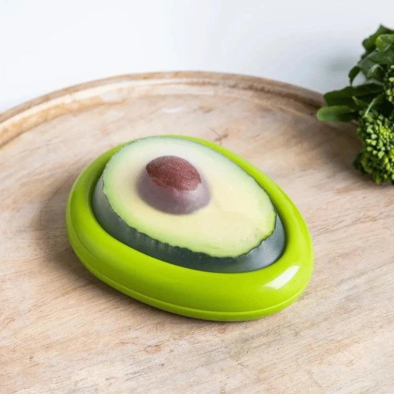 Produce Storage Box Stretch-Fit Lid Rounded Stable Base