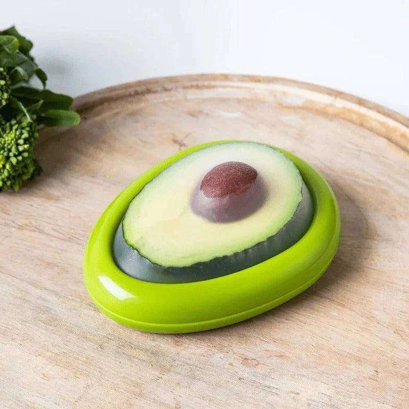 Produce Storage Box Stretch-Fit Lid Rounded Stable Base