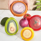 Produce Storage Box Stretch-Fit Lid Rounded Stable Base