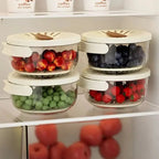 Produce Storage Container Draining Lid & Colander