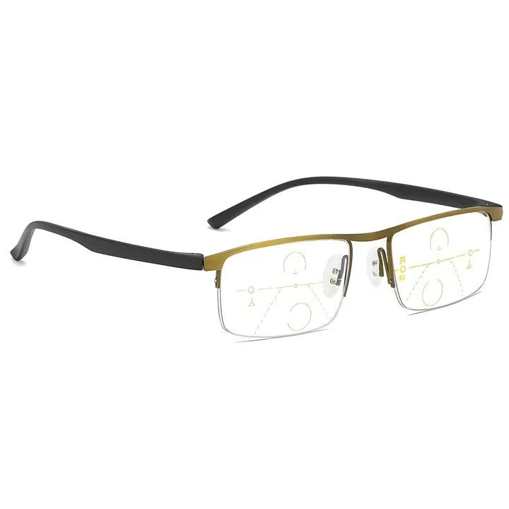 Progressive Reading Glasses Photochromic & Blue Light Filter