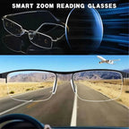 Progressive Reading Glasses Photochromic & Blue Light Filter