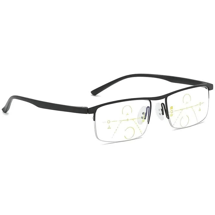 Progressive Reading Glasses Photochromic & Blue Light Filter