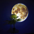 Projection Lamp Moon & Earth Dual Film USB Powered