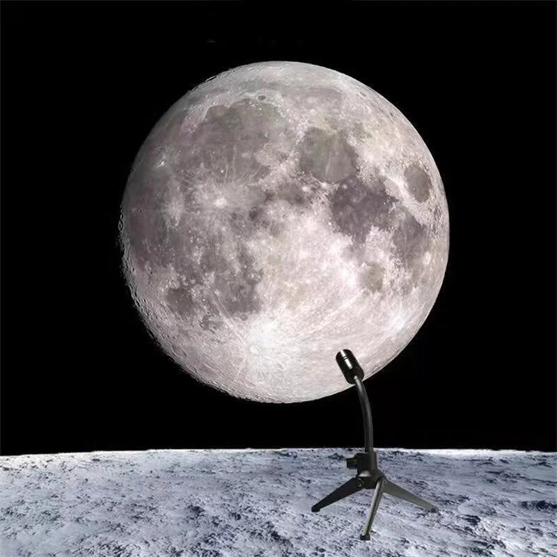 Projection Lamp Moon & Earth Dual Film USB Powered