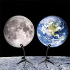 Projection Lamp Moon & Earth Dual Film USB Powered