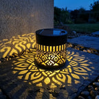 Projection Light Solar Mandala Automatic Dusk Sensor