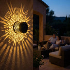 Projection Light Solar Mandala Automatic Dusk Sensor