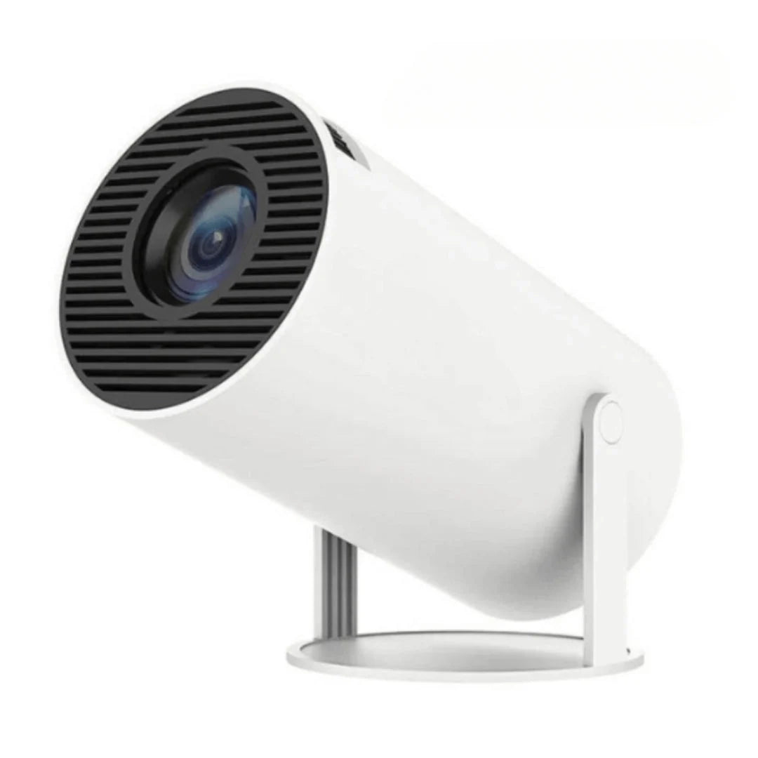 Projector 4K Wi-Fi & Bluetooth Built-In Speakers 180° Adjustable